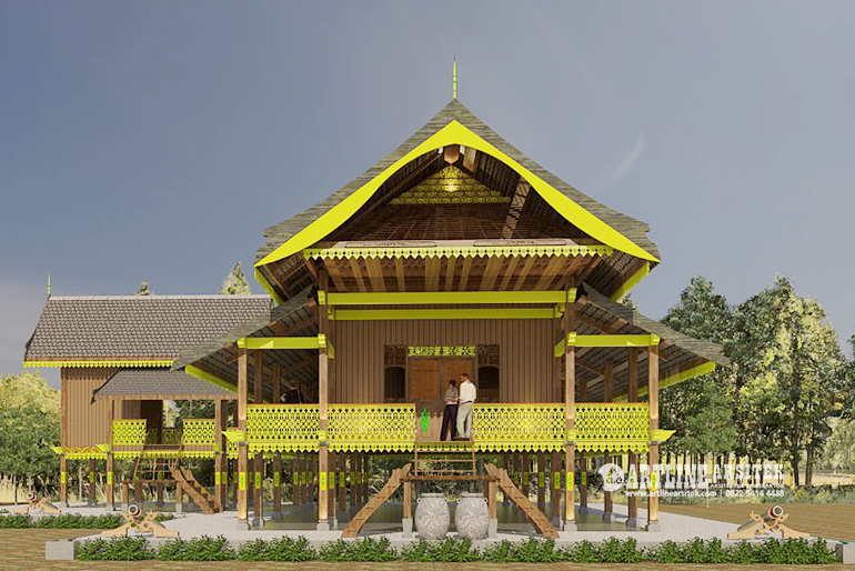 Desain Rumah Adat
